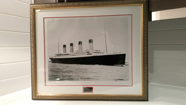 Une Photo Du Titanic Signee Par La Derniere Survivante Du Naufrage En Vente Sur Lespac Blogue Lespac